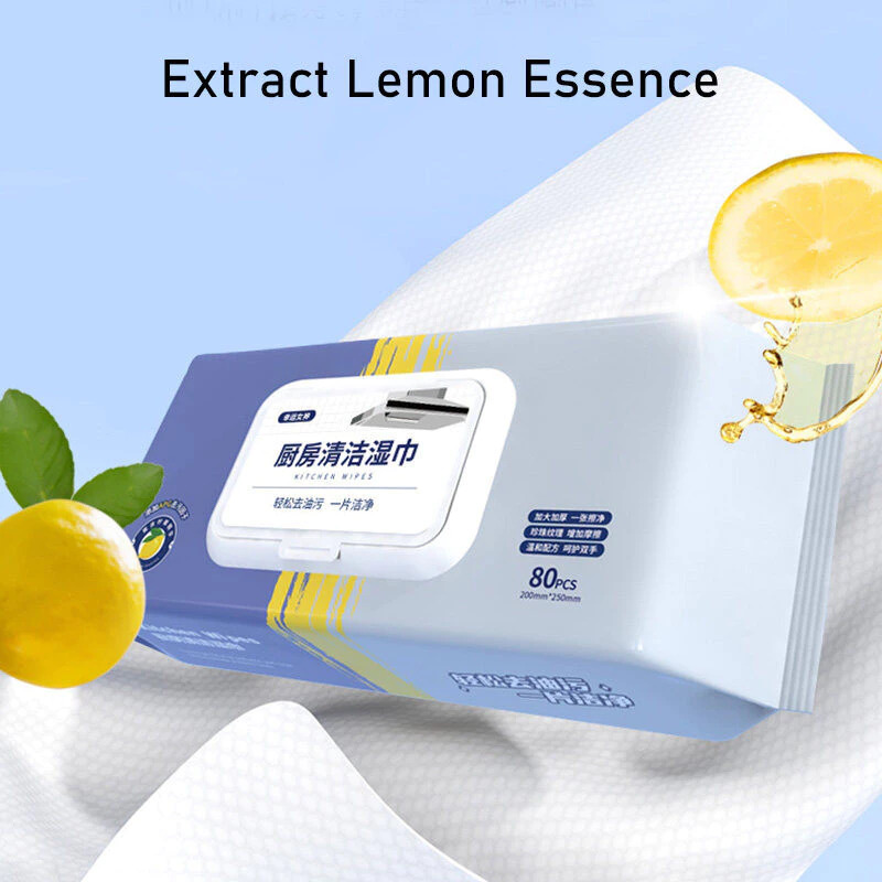 Khăn ướt lau bếp lau đồ đa năng 650gr