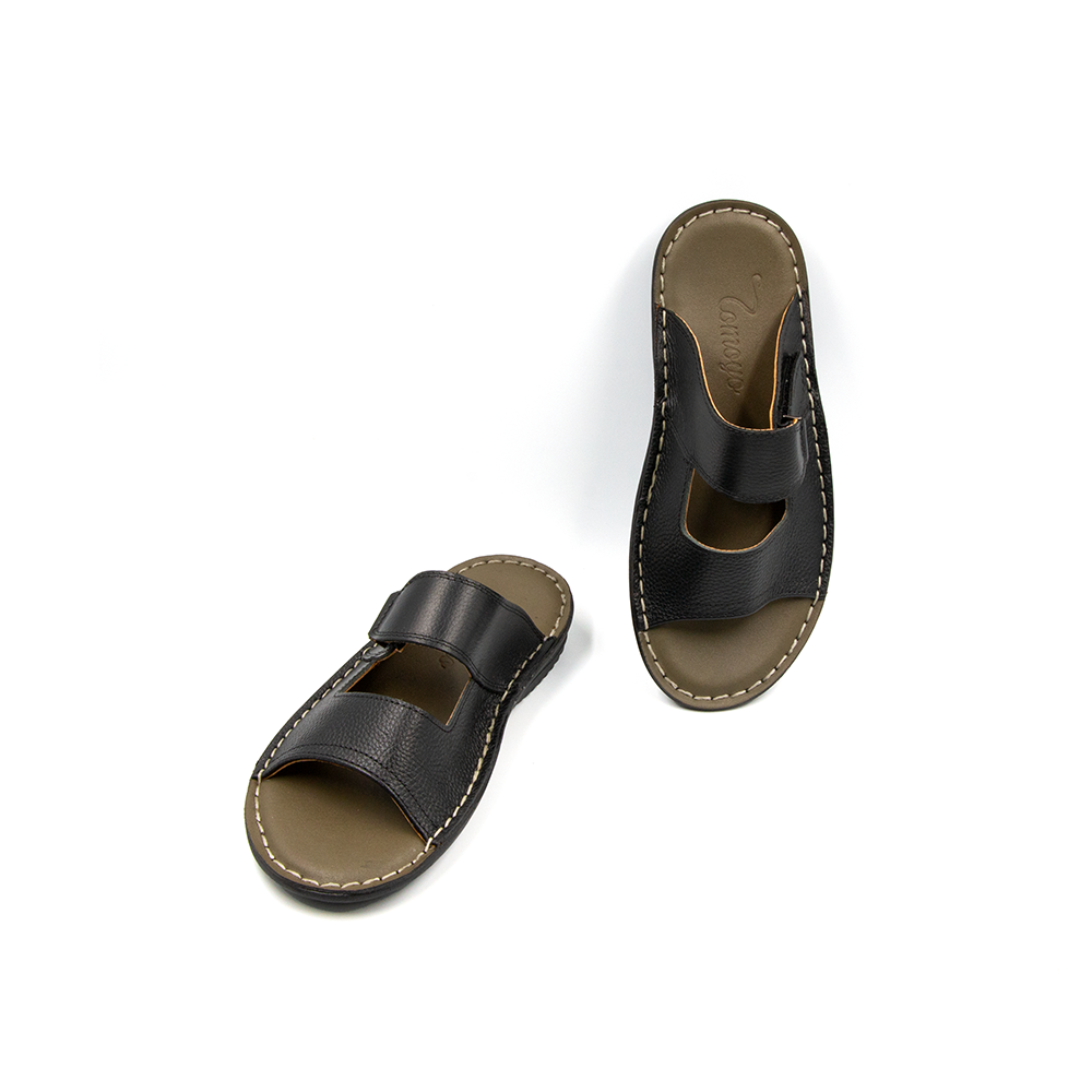 SIÊU SALE 7.7 | Giảm 30% đơn 199k - Dép Nam Da Bò Thật Tomoyo TMD10101