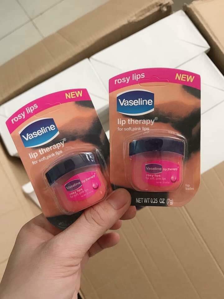 Sáp Dưỡng Môi Hồng Xinh Vaseline Lip 7g