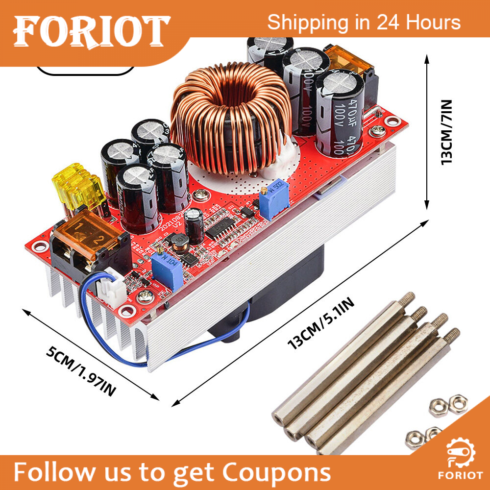 SHXZ Diymore DC-DC Bộ Chuyển Đổi Tăng Áp 1800W 40A Mô Đun Tăng Áp