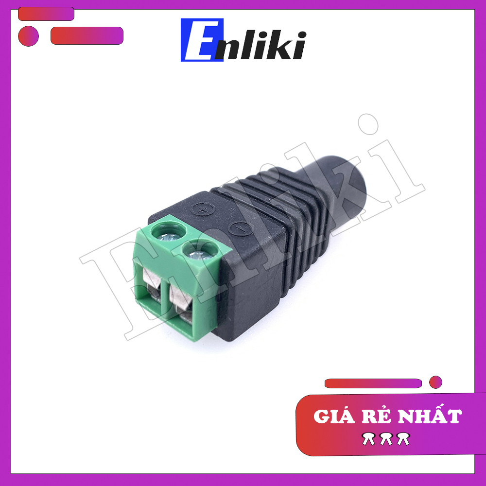 Giắc DC Cái vặn Ốc