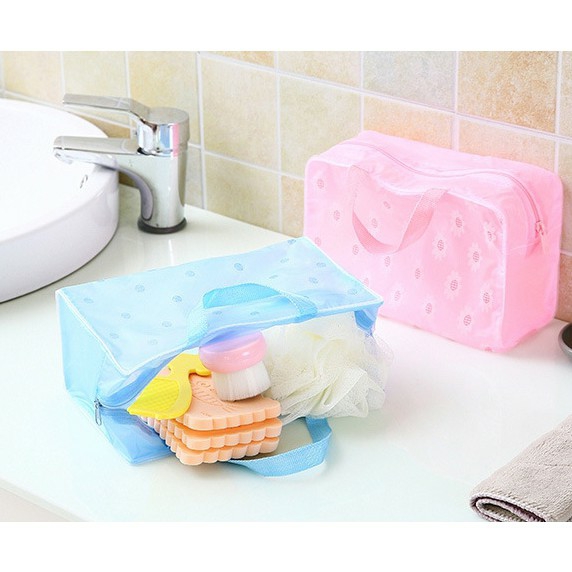 [Bán Sỉ] TÚI MỸ PHẨM HOA CÚC SIÊU CUTE AloWatch