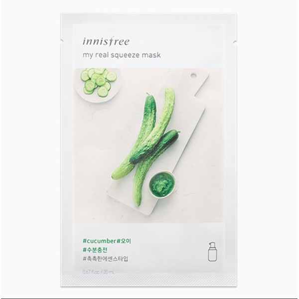 Mặt Nạ Gói Innisfree It’s Real Squeeze Mask Hàn Quốc