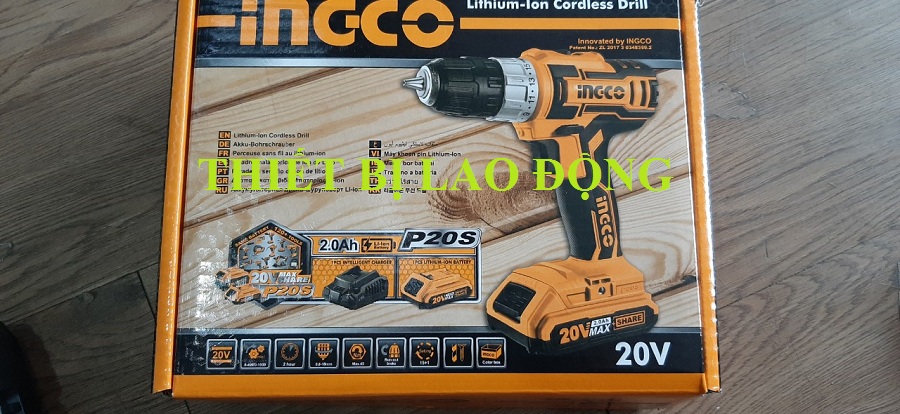 Máy khoan dùng pin Lithium 20V Ingco CDLI20024 - CDLI20024.1