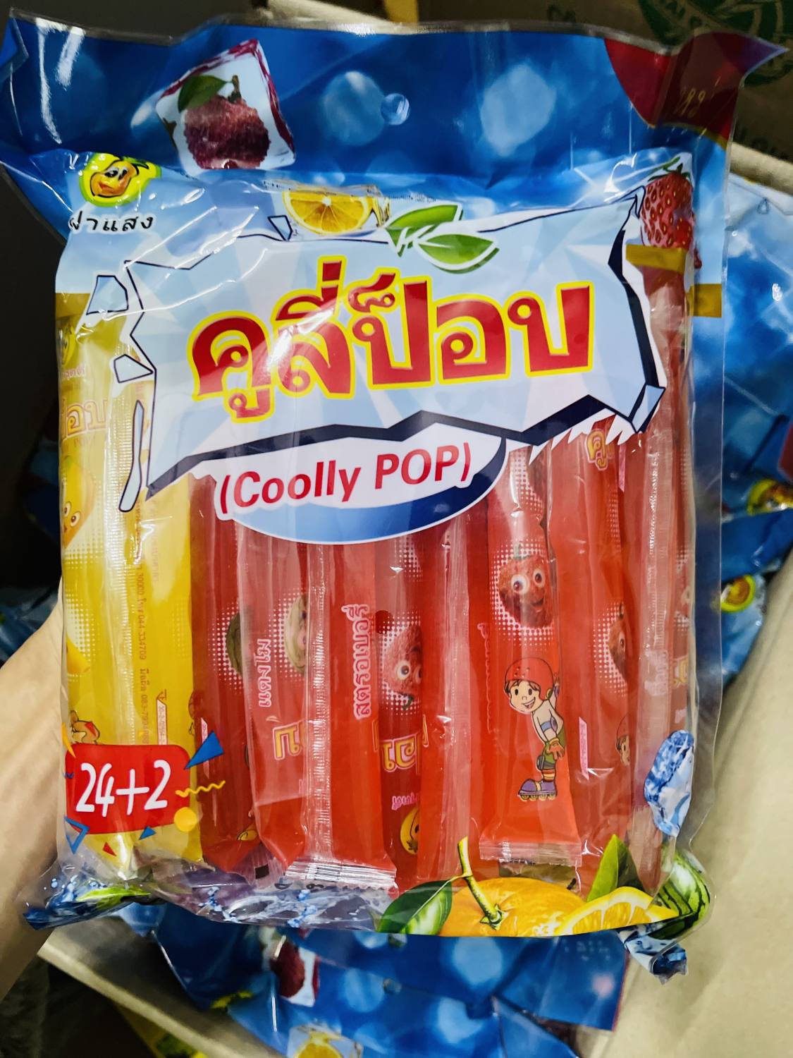 Kem đá trái cây tuổi thơ thái lan 26 ống