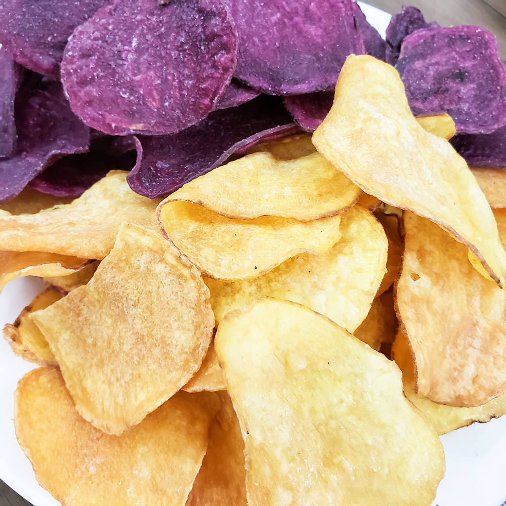 1KG KHOAI LANG TÍM VÀNG SẤY MẬT SIÊU NGON