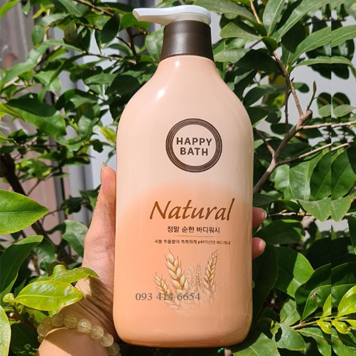 Sữa Tắm Happy Bath Natural 900ml