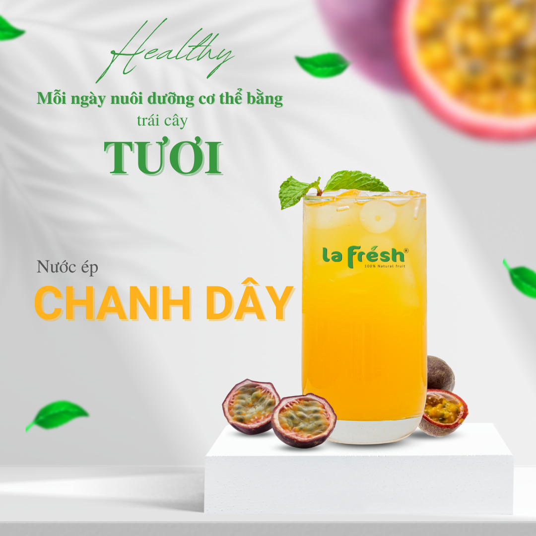 Nước cốt Chanh dây Lafresh chai 100ml