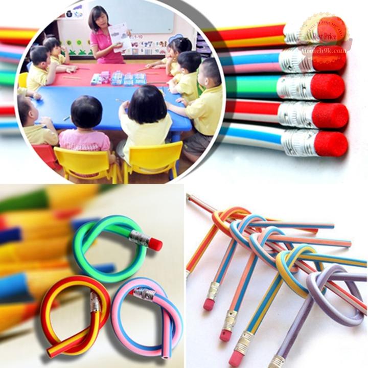 Combo 3 Bút chì dẻo uốn cong