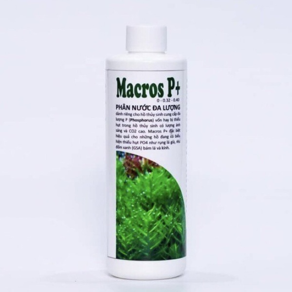 Macros P+ (500ml) - Phân Nước Bổ Sung Phosphorus Cho Bể Thuỷ Sinh [Thủy Sinh AZ]