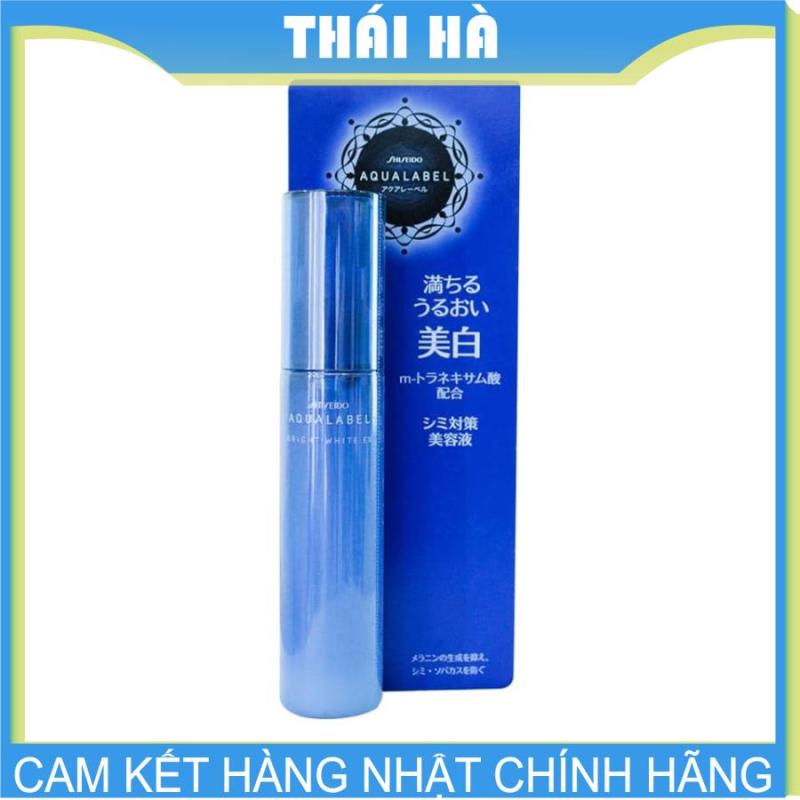 [HCM]Huyết Thanh Shiseido Aqualabel Bright White EX Dưỡng Trắng Mờ Nám 45ml