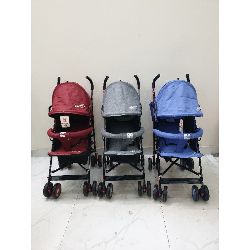 Xe Đẩy 1 CHiều 3 tư thế Siêu Gấp Gọn cho bé