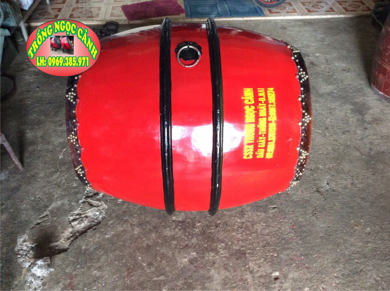50cm x 70cm buffalo leather wooden drum school roll