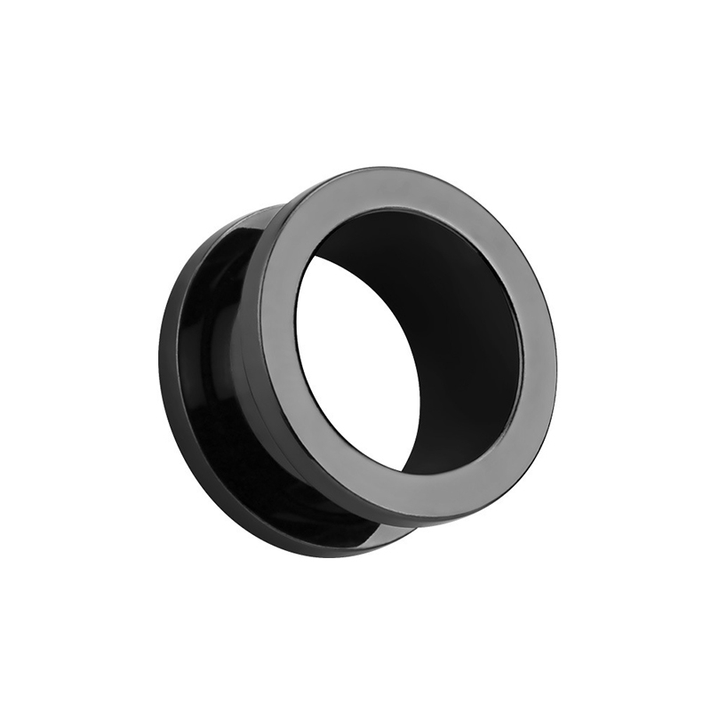 Khuyên nong tai size 18mm màu đen