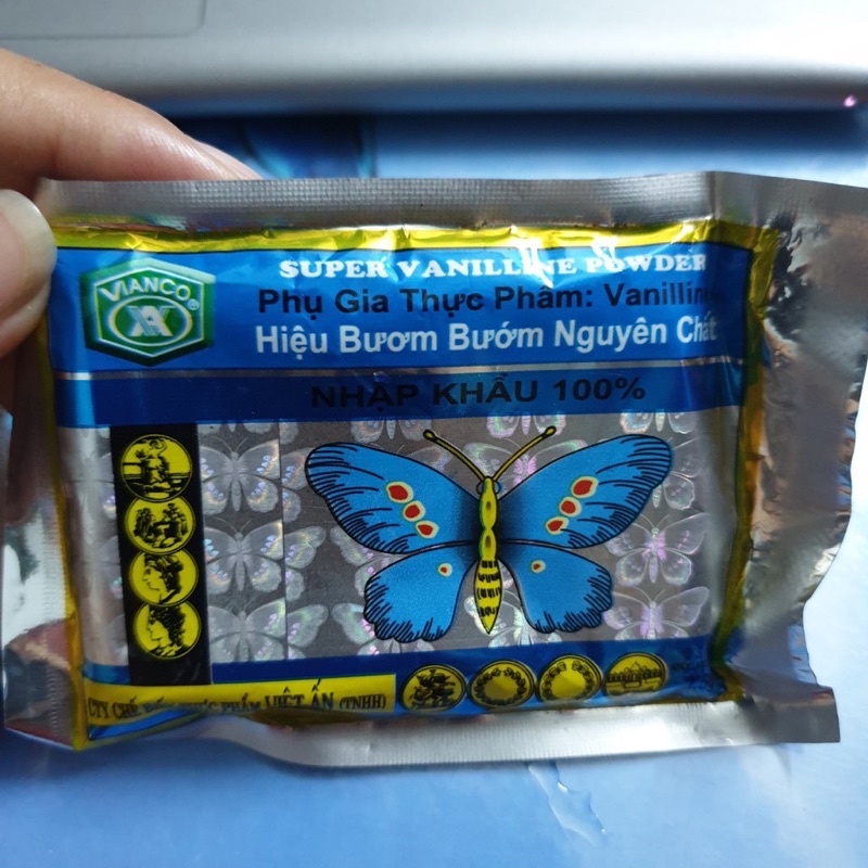 Bột thơm vani nguyên chất hiệu con