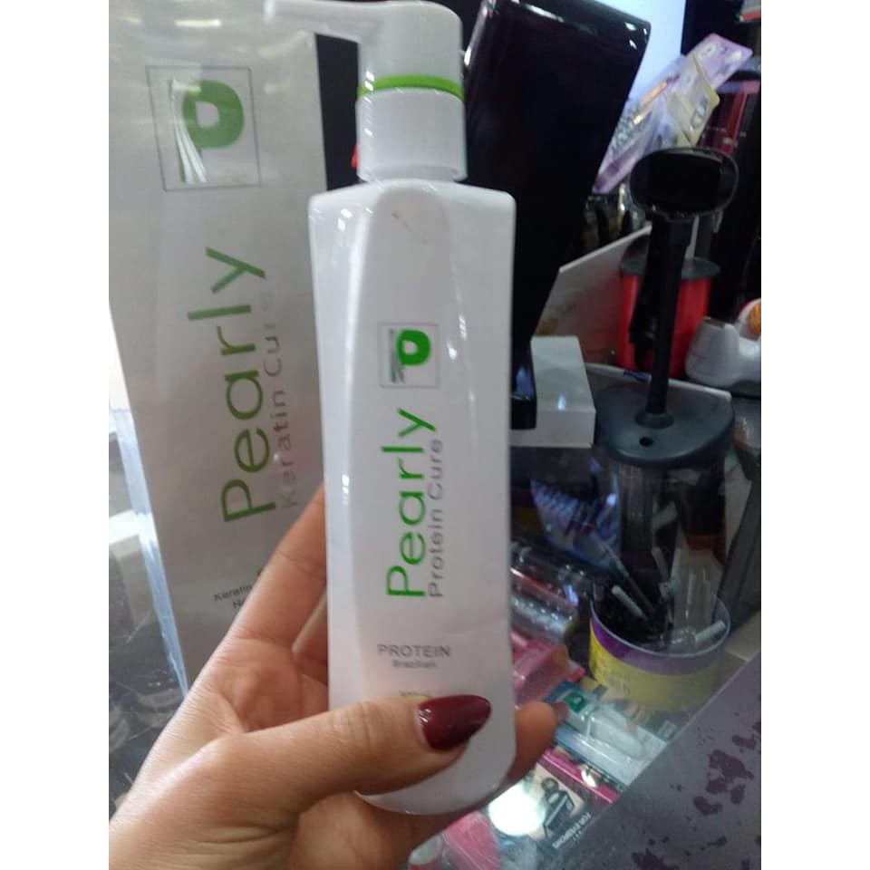 Xịt dưỡng tóc Pearly Keratin Cure Leave In Conditioner 300ml