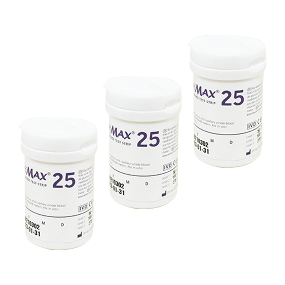 EasyMax Que Thử Đường Huyết - Hộp 25 que