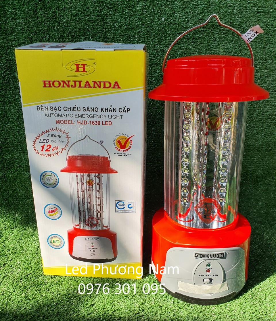 Đèn sạc chiếu sáng khẩn cấp hjd-1630 led