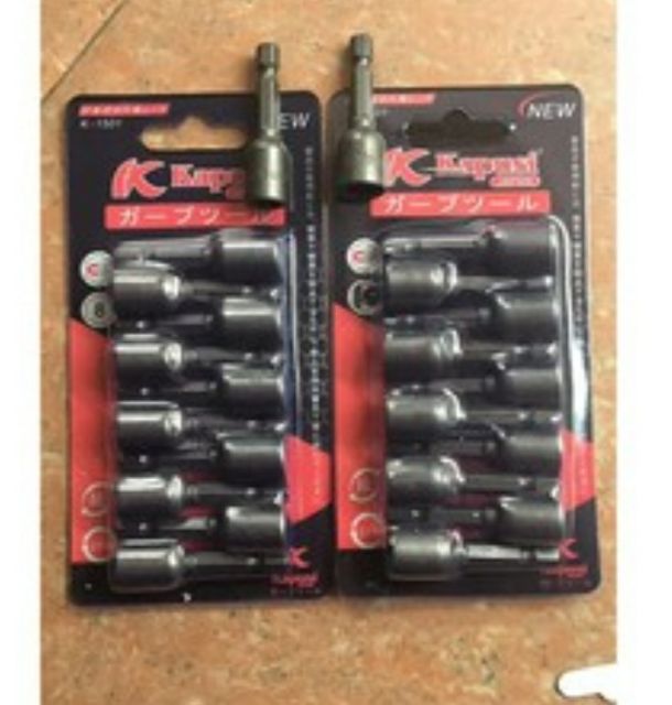 Đầu chụp bắn tôn Kapusi ( vỉ 10 chiếc)