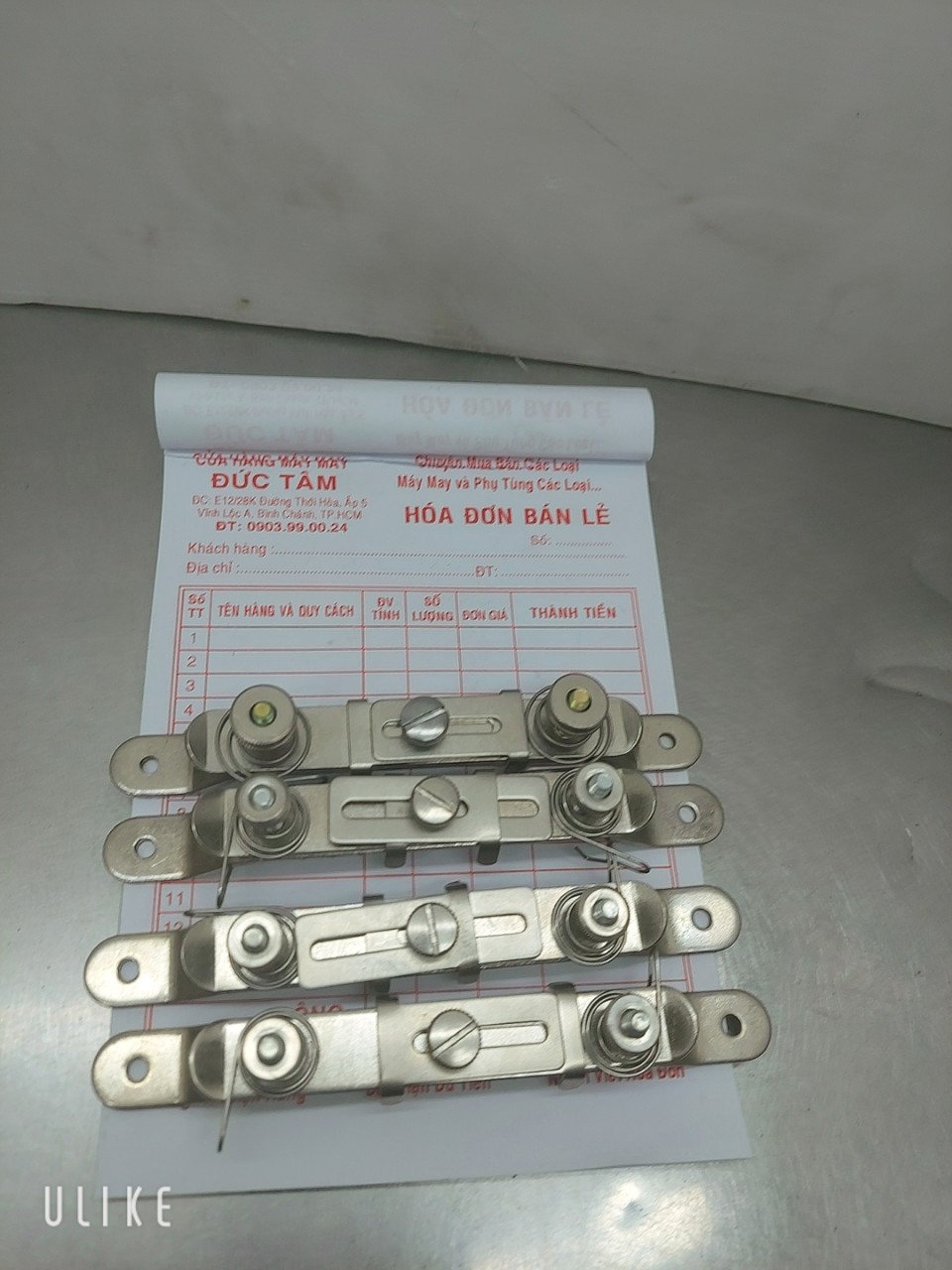 cữ căng thun may được nhiều cỡ thun dùng cho máy vắt sổ