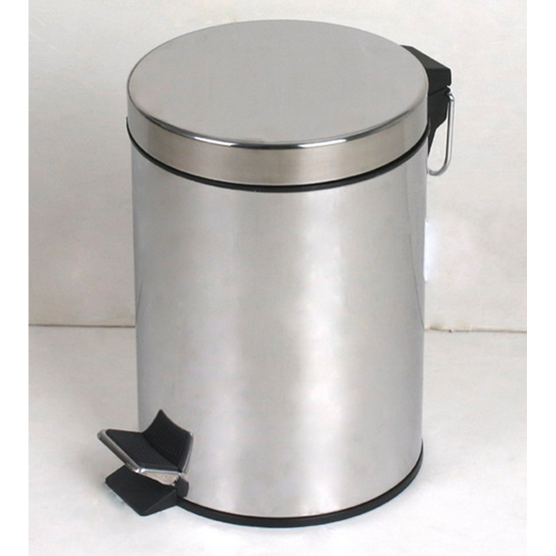 [HCM]THÙNG RÁC INOX CHÂN ĐẠP 5 LÍT