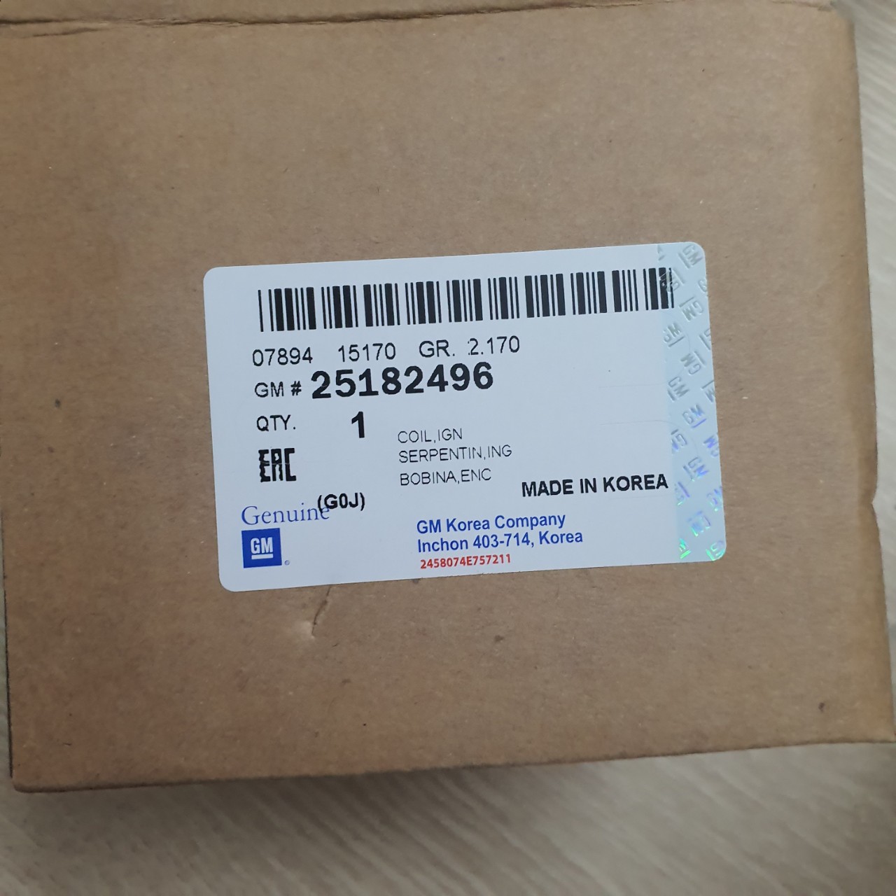 Mô bin đánh lửa Captiva ( hàng xịn )