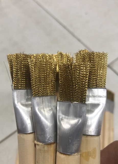 Cọ Thau( lông chải bằng thau) 5 cây