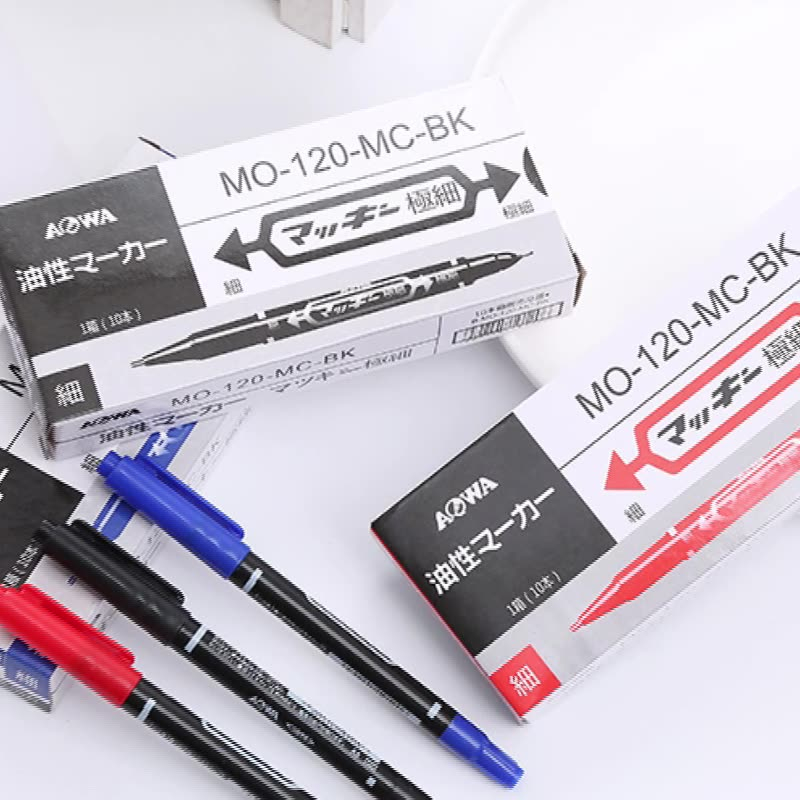 Bút bi nước viết êm tay không lem mực ra tay bút bi giá rẻ sẵn 3 màu ...