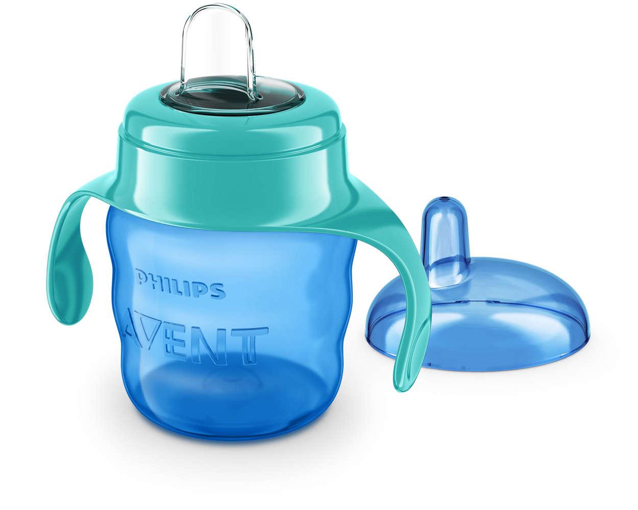 Bình tập uống Philips AVENT vòi mềm cho bé từ 6 tháng