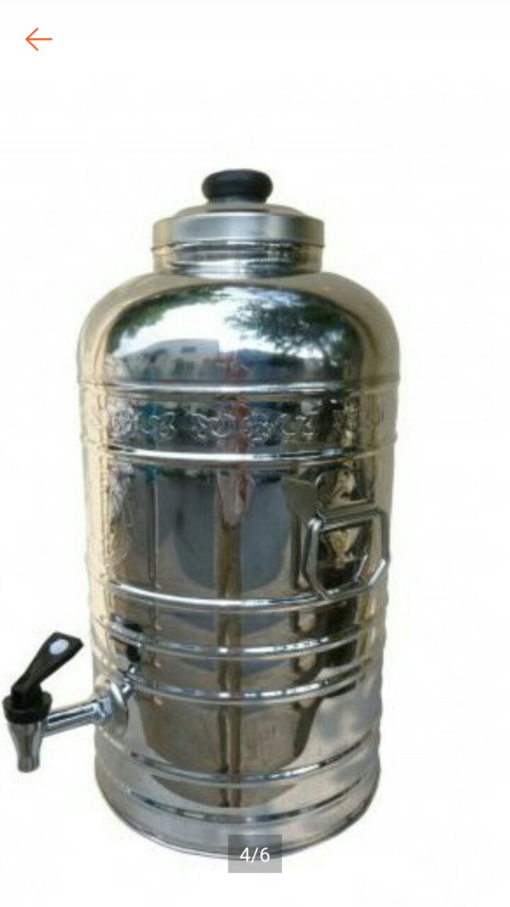 [HCM]BÌNH CHỨA NƯỚC 20l INOX 304 CAO CẤP ( 1 lớp)
