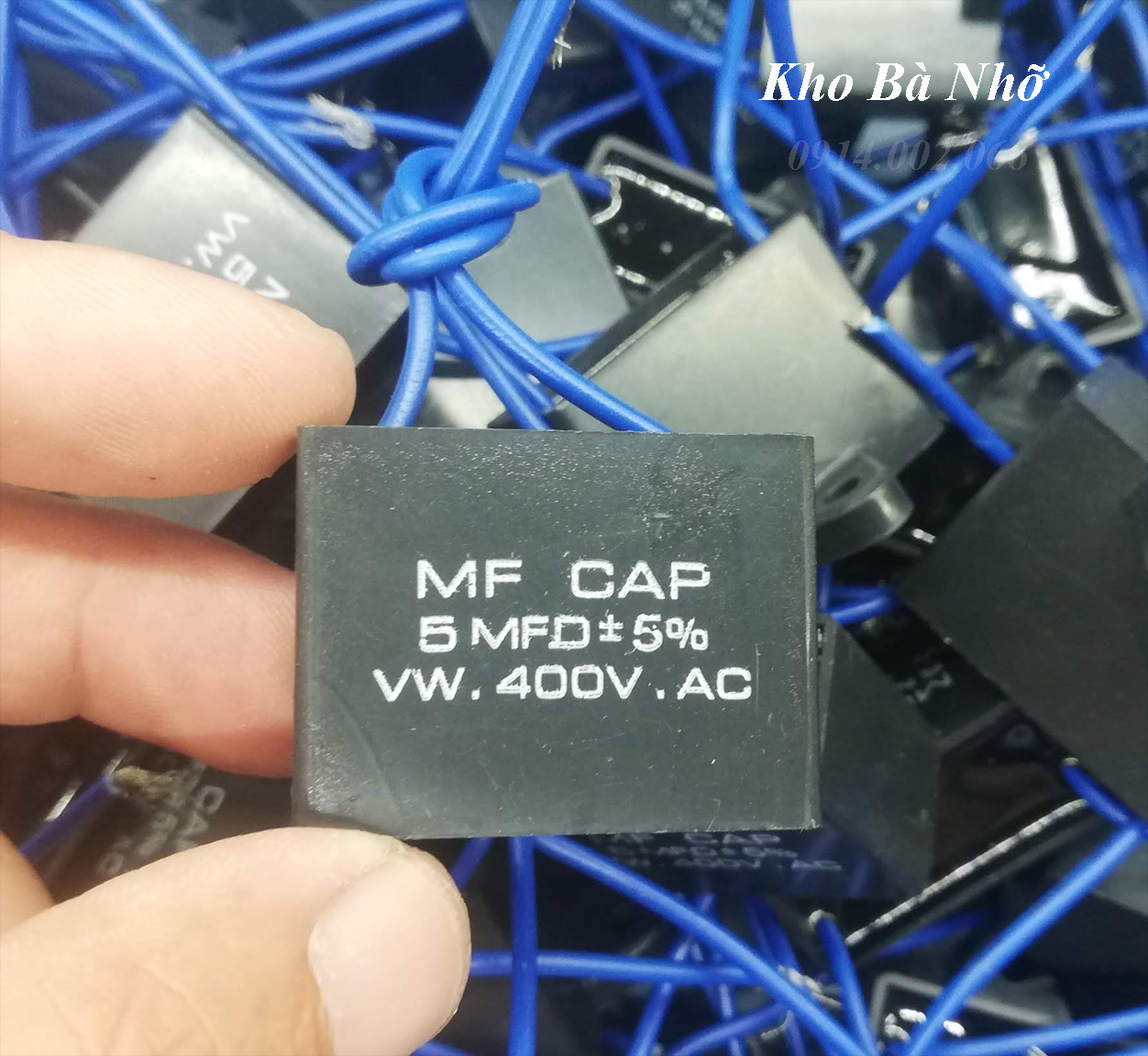 (5uf) Tụ quạt 5uf - CBB61 400VAC