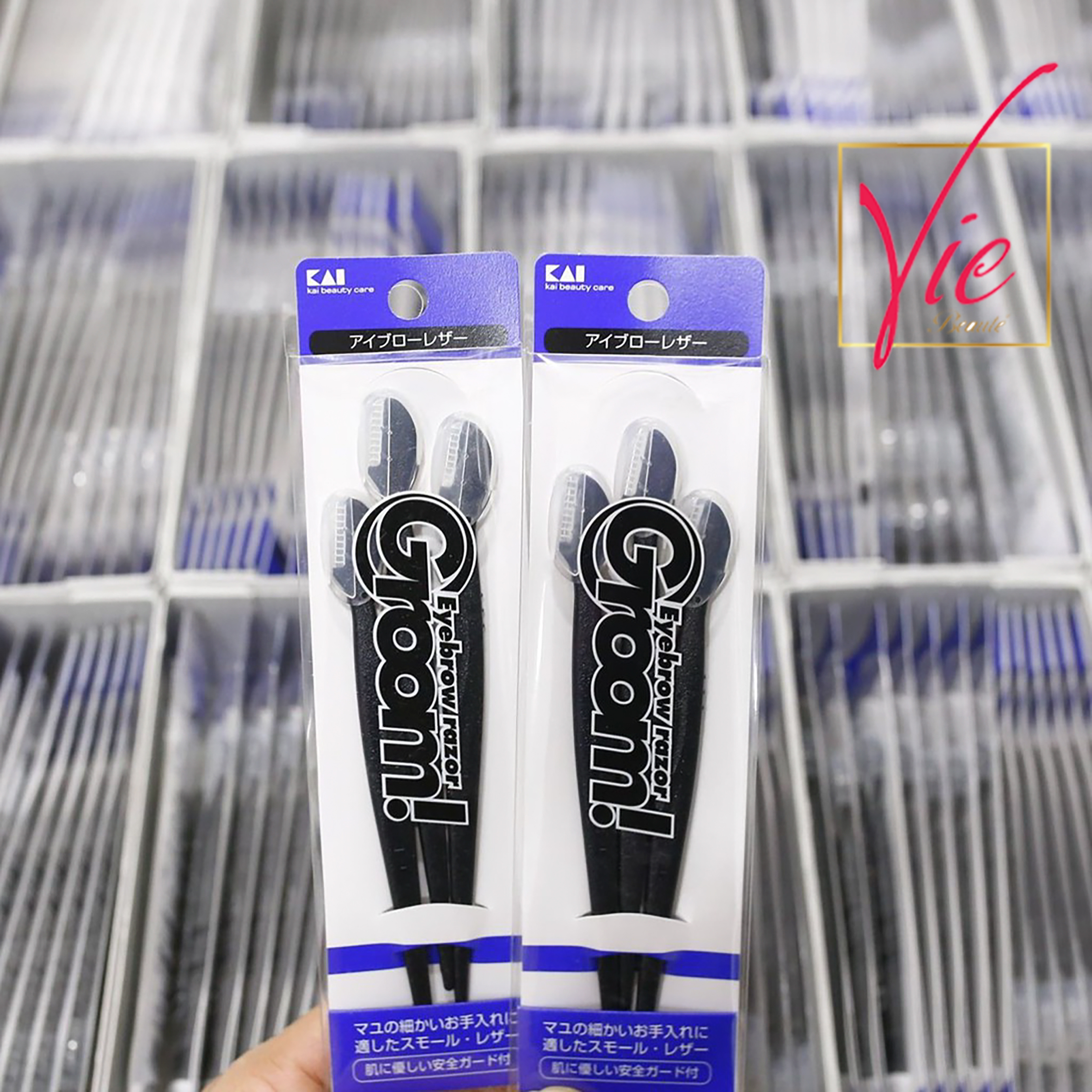 Dao Cạo Lông Mày Kai Groom! Eyebrow Razor (1 CÁI)