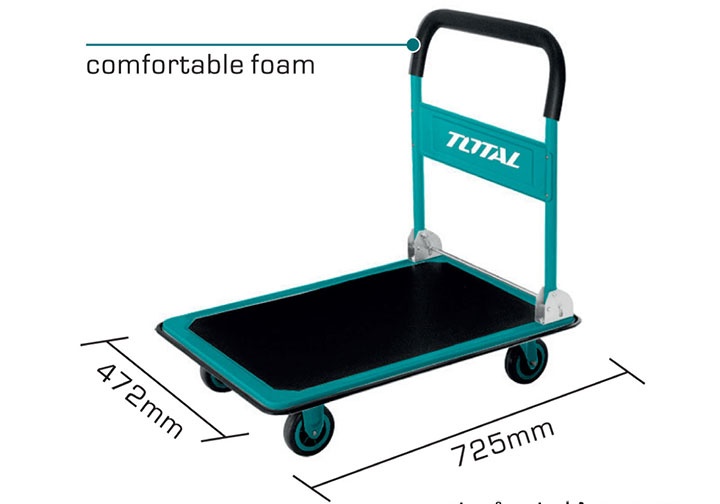 Xe đẩy hàng có thể gập lại total ththp11502