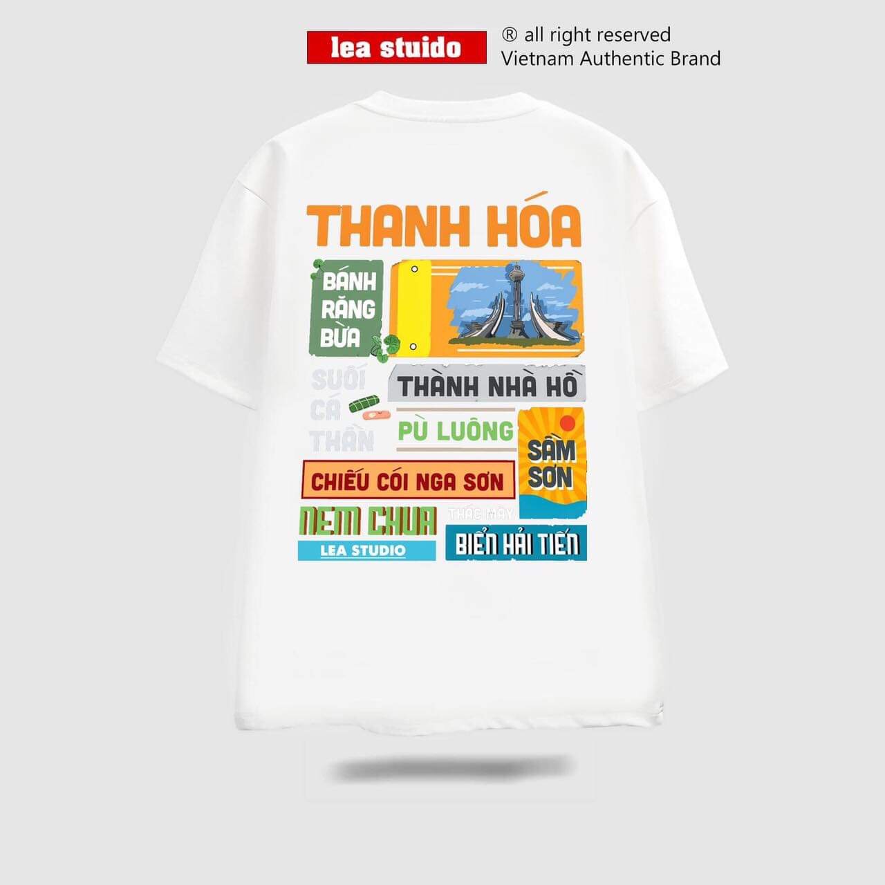 Áo Thun UNISEX Đậm Chất Quê Thanh Hoá Chất cotton Su