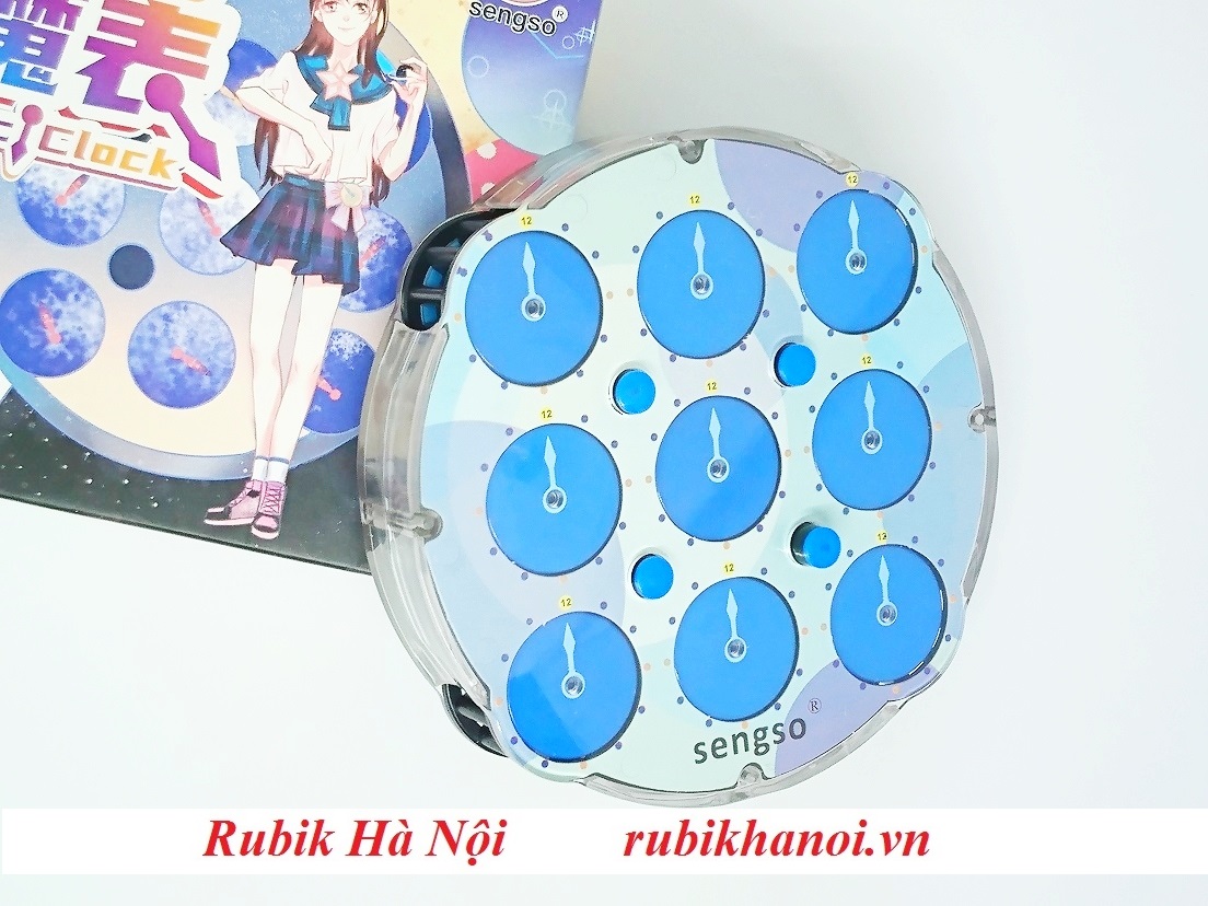 Rubik Clock Sengso Có Nam Châm Rất Tốt