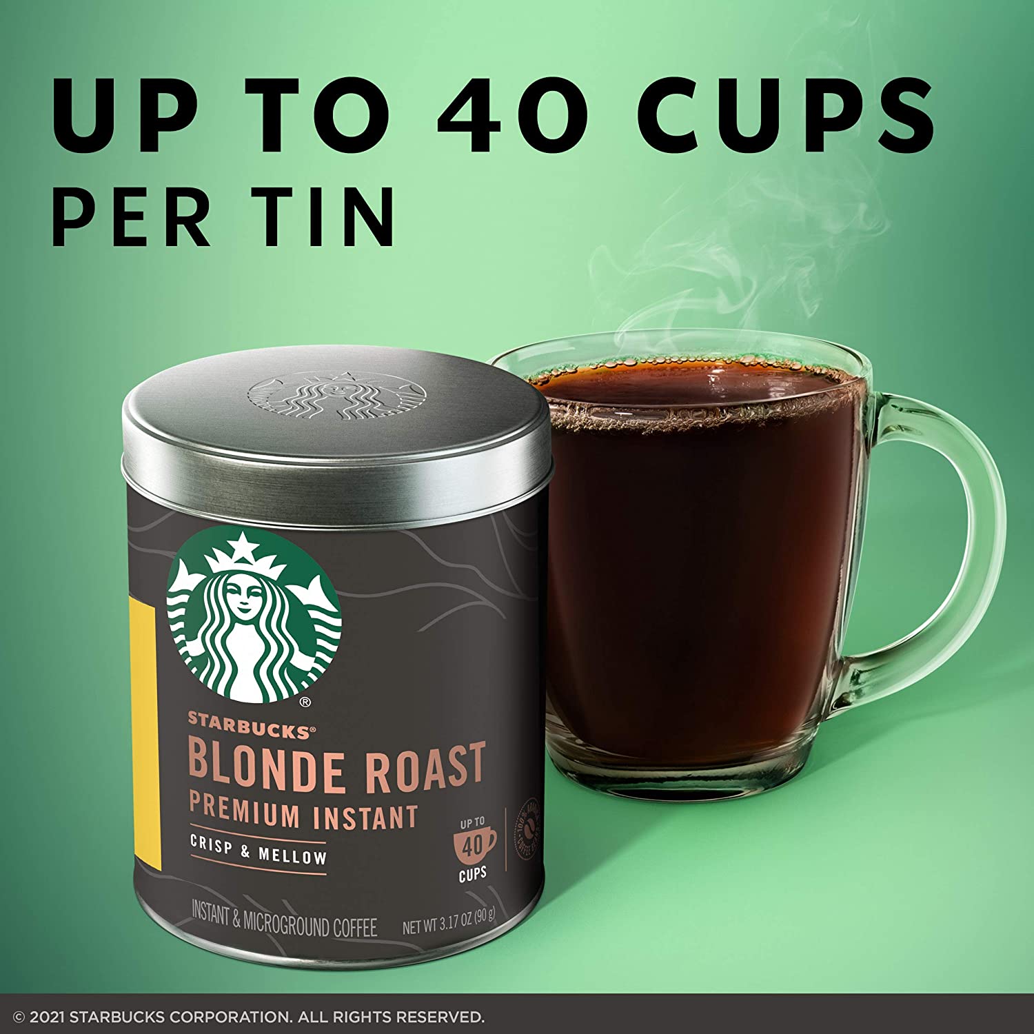Cà phê Starbucks hòa tan 100% cà phê Arabica [Hàng Mỹ]