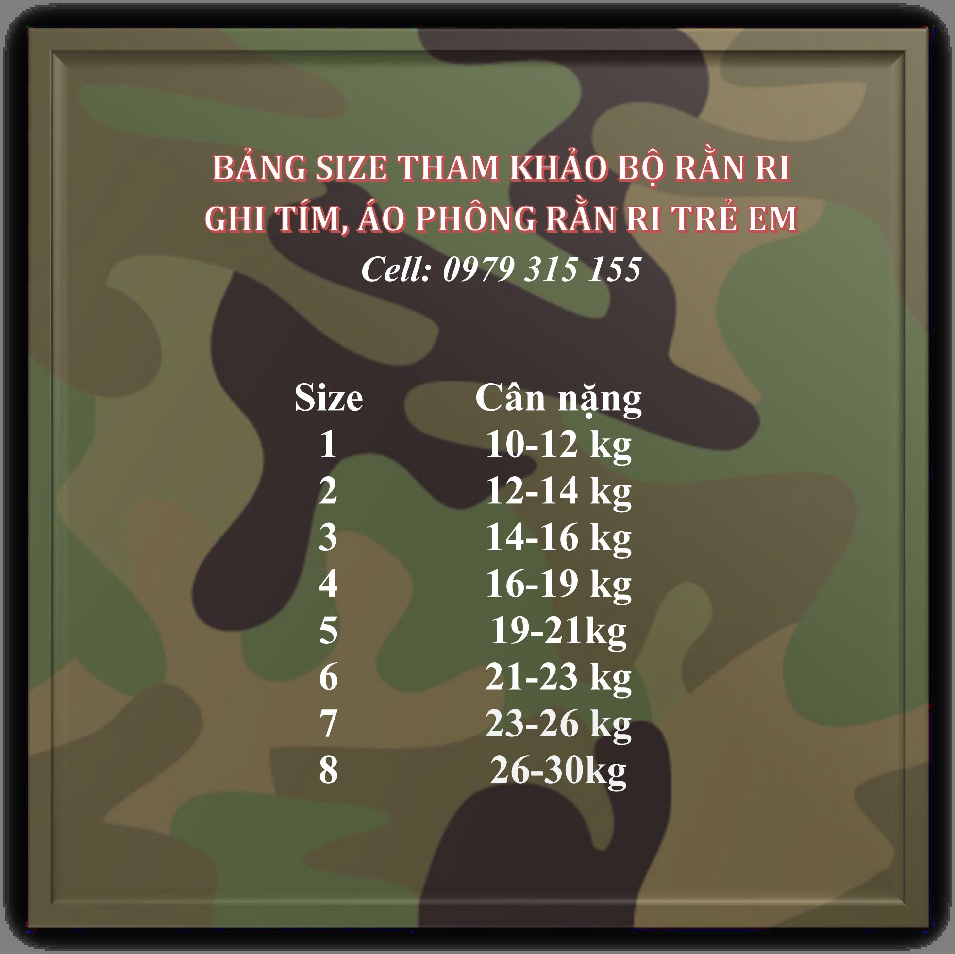 Bộ quần áo phông rằn ri trẻ em