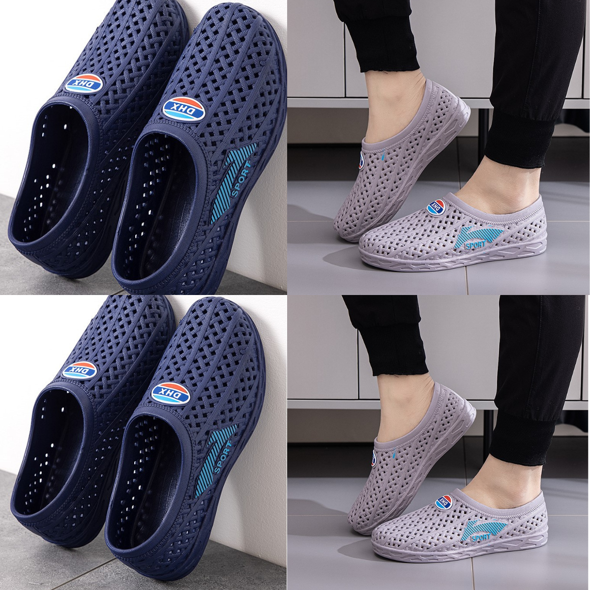 COMBO 2 đôi giày nhựa dẻo thể thao GS52
