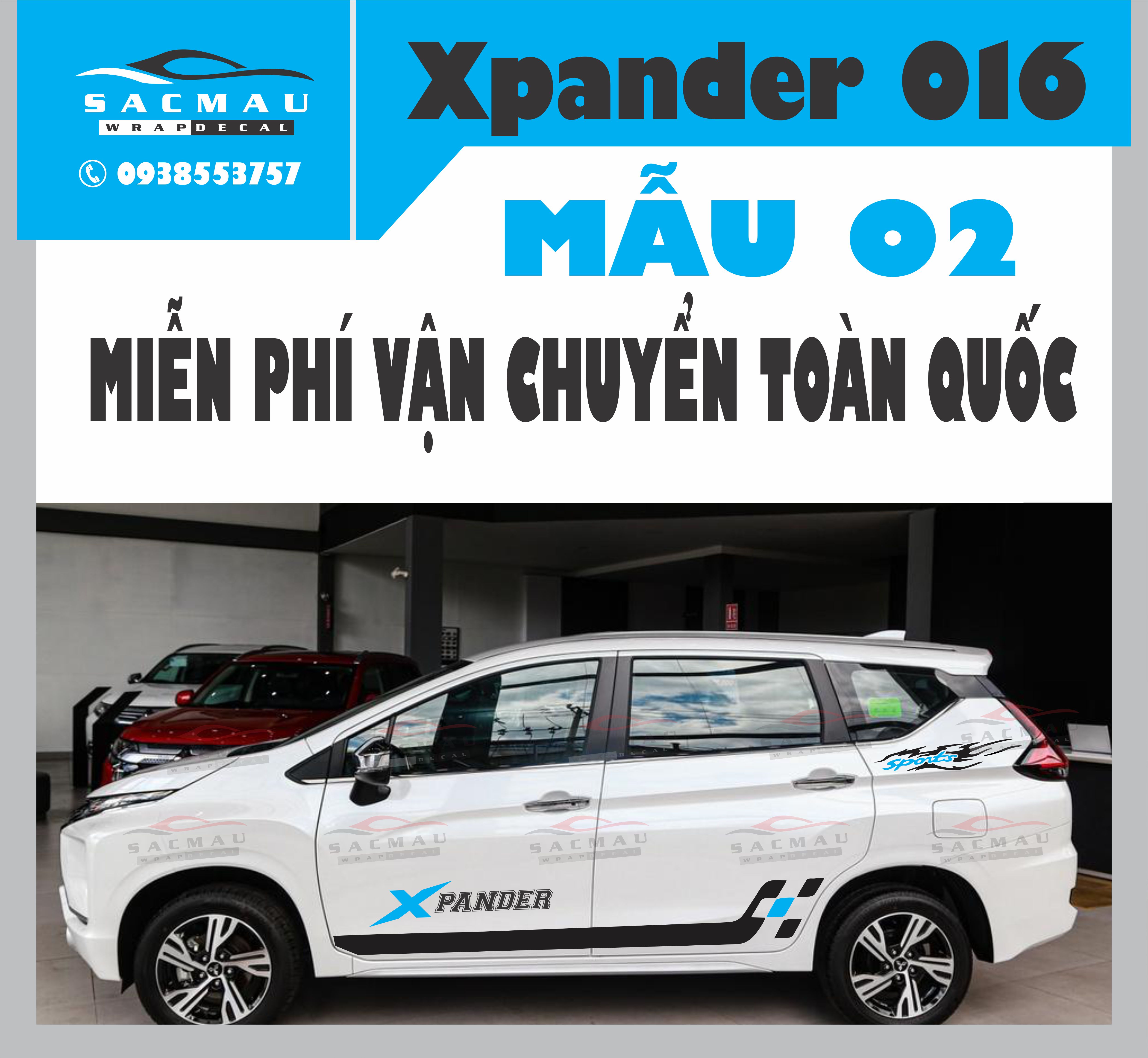 Tem dán xe xpander