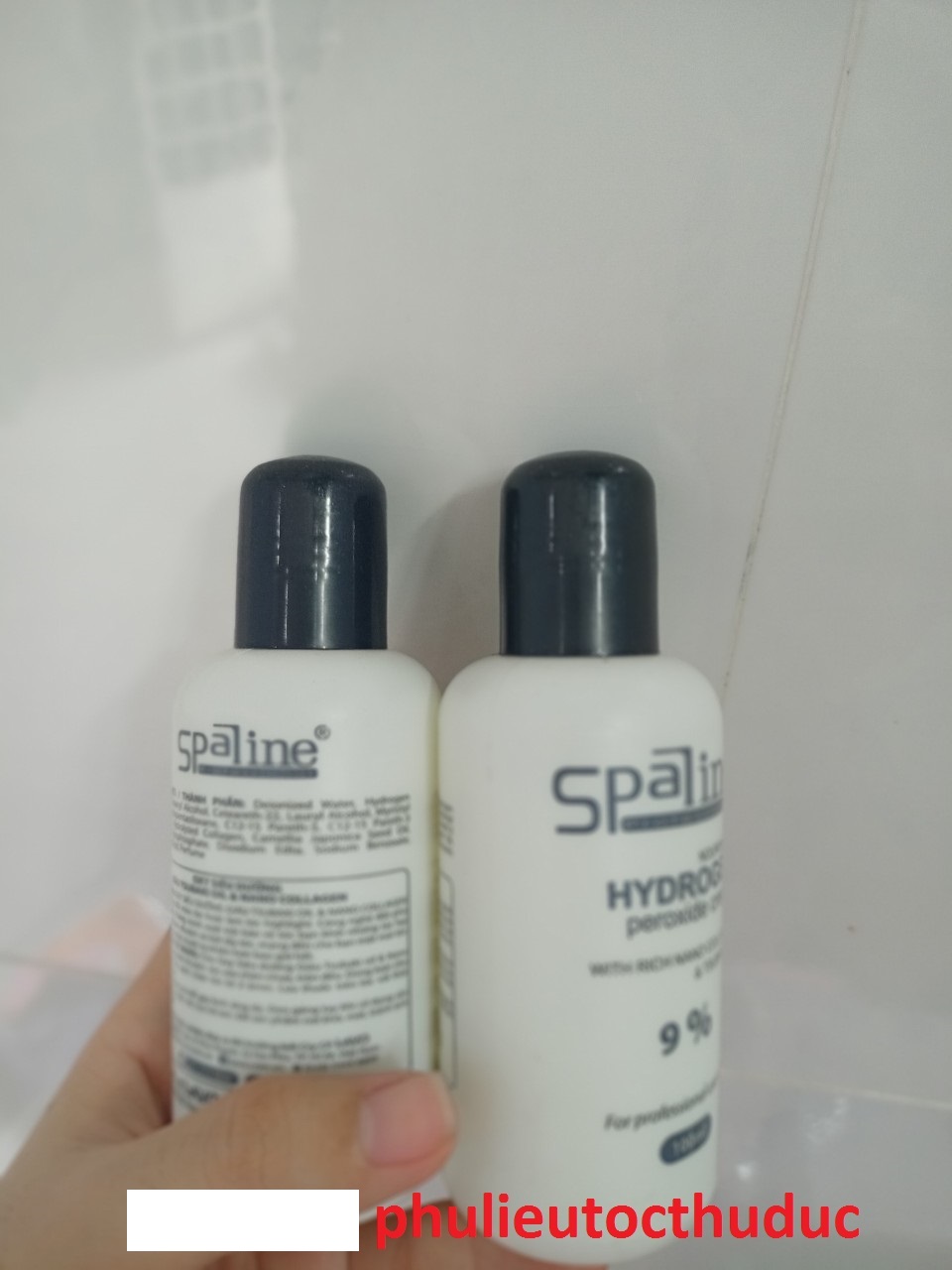 Oxy dung dịch trợ nhuộm spaline