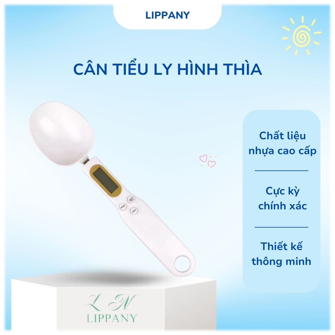 Weight primary Li shape spoon convenient accurate
