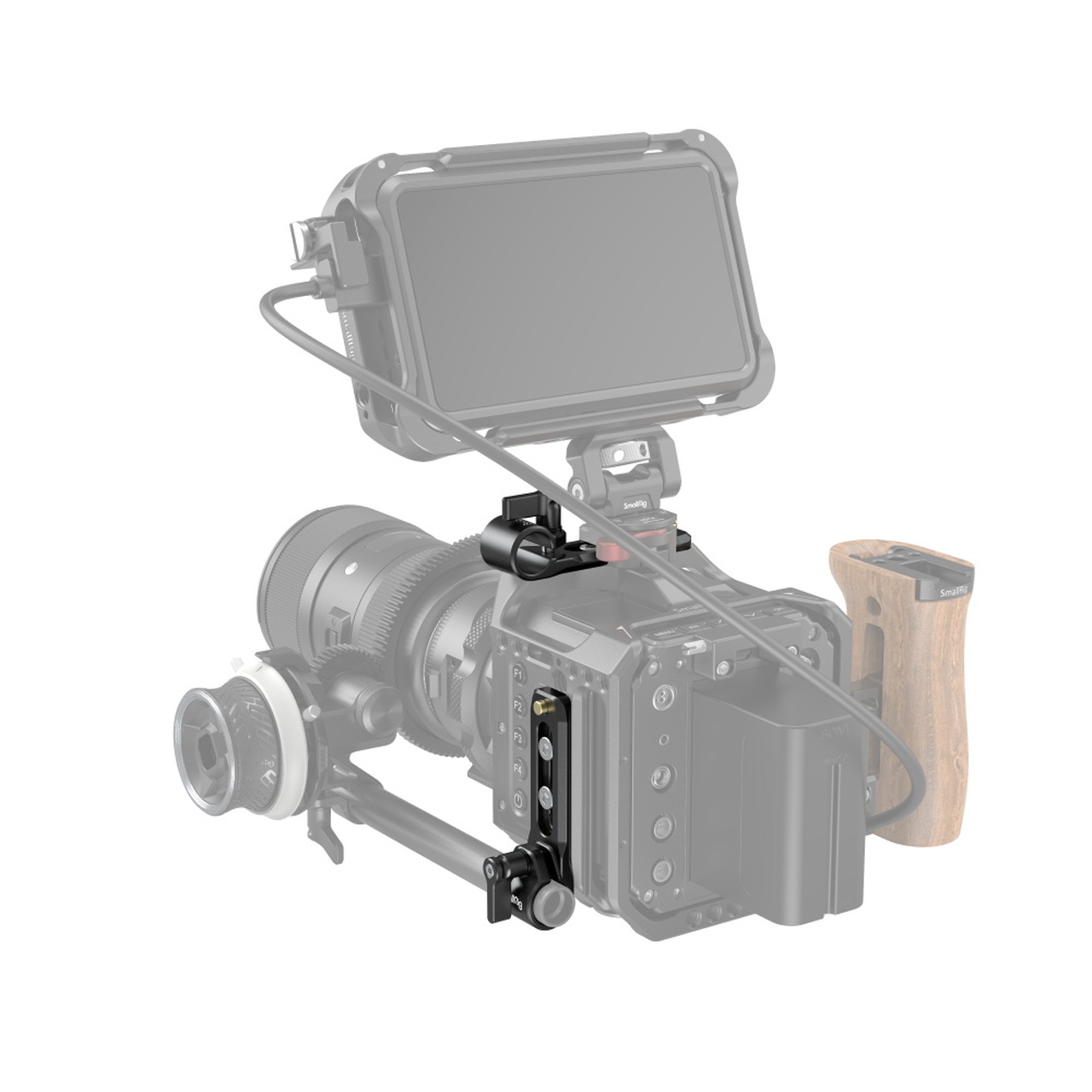 SmallRig Kẹp Thanh Nhỏ (Có Đường Ray NATO) 3011