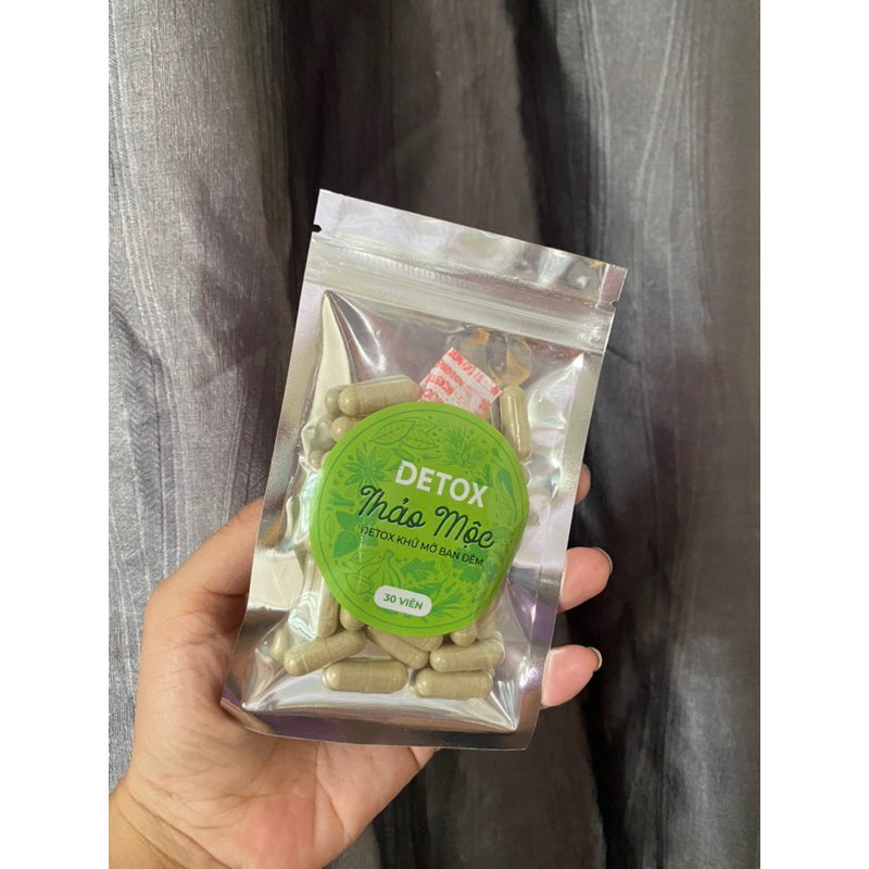 Viên cốt mỡ bụng khử mỡ detox bạn đêm