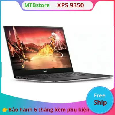 [Trả góp 0% nhập nguyên chiếc từ Mỹ]Dell XPS 9360, xps 9350 cao cấp độc đáo tinh tế gọn nhẹ ram 8 ssd256 màn ips cảm ứng 3k tặng cặp chuột quang bàn di