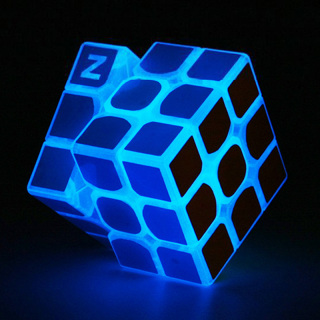 Đồ chơi Rubik 3x3 Dạ Quang Phát Sáng Zcube Luminous thumbnail