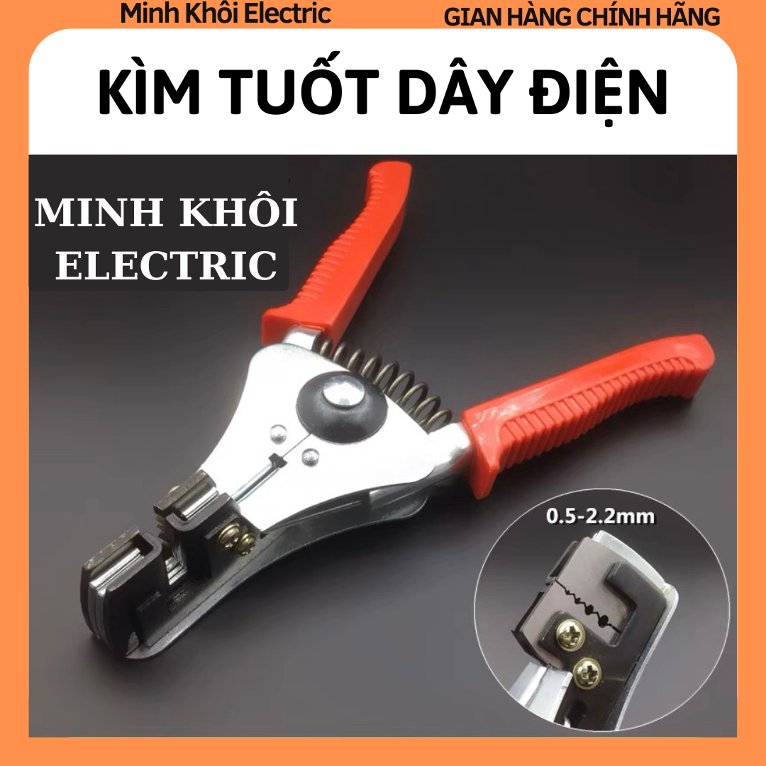 Kìm tuốt dây điện 0,5-2,2mm, kềm tuốt dây điện tự động, kìm cắt dây điện,kìm đa năng, kìm rút dây,kềm cắt dây điện