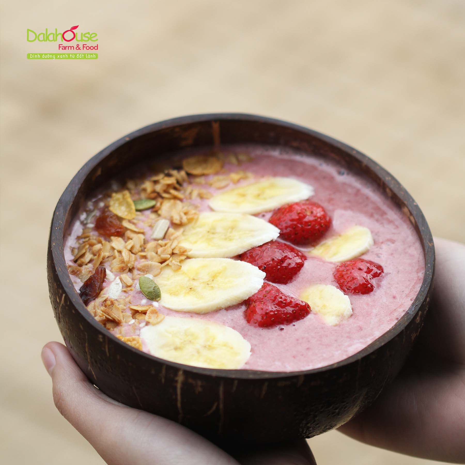 Bột củ dền sấy lạnh Dalahouse hộp 120g