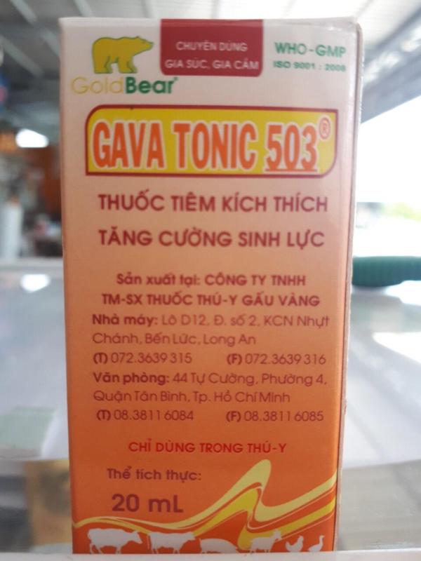 Tonic 503 100ml thuốc nuôi gà đá chế độ đấu