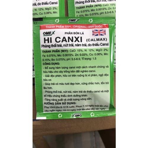 Phân bón lá Canxi hộp 10 gói