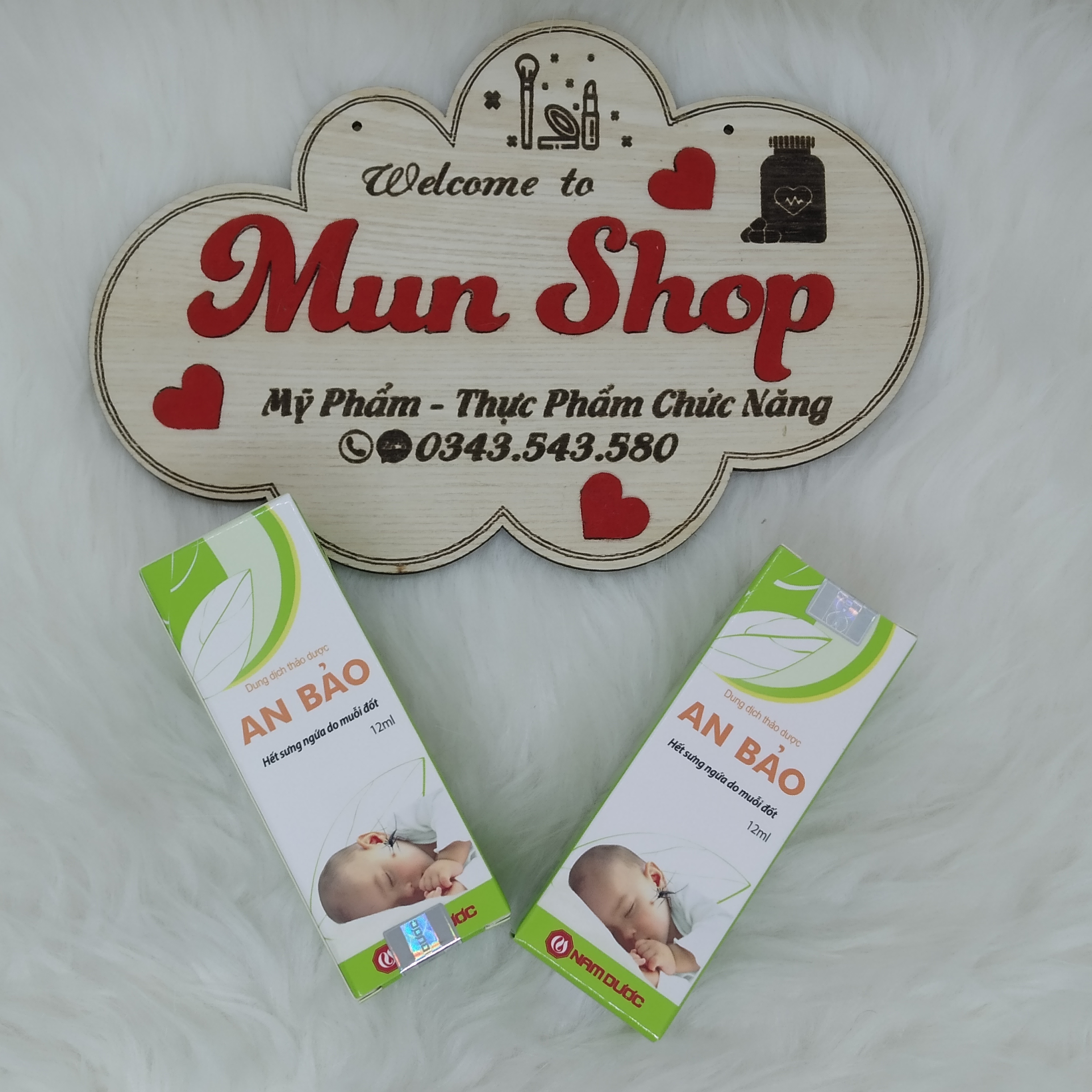 Dung dịch thảo dược bôi muỗi đốt AN BẢO (12ml)